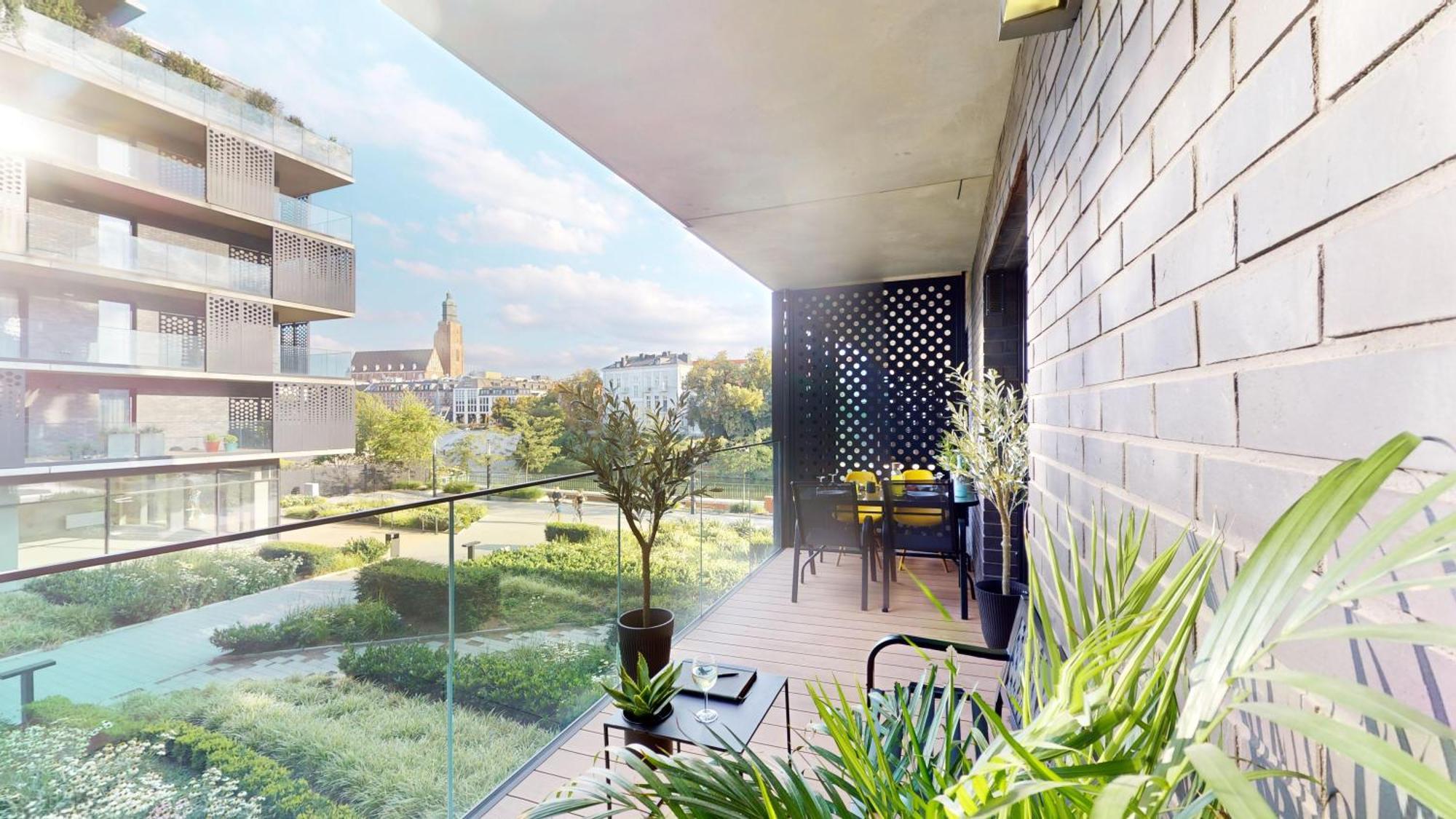 Apartament Z Tarasem I Widokiem Na Rzeke Wroapart-Pl - Apartment With Terrace And River View Wroapart ヴロツワフ エクステリア 写真