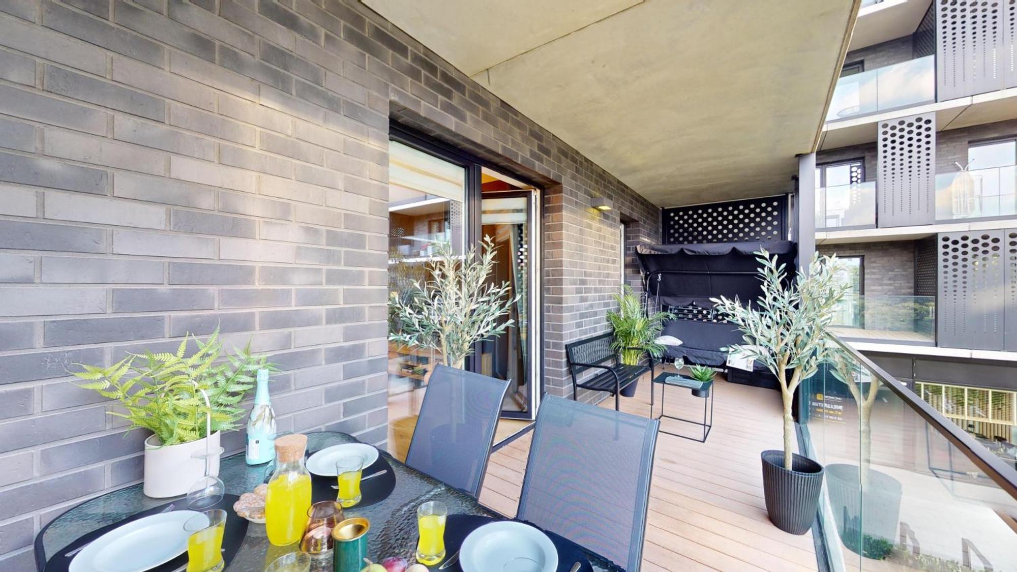 Apartament Z Tarasem I Widokiem Na Rzeke Wroapart-Pl - Apartment With Terrace And River View Wroapart ヴロツワフ エクステリア 写真
