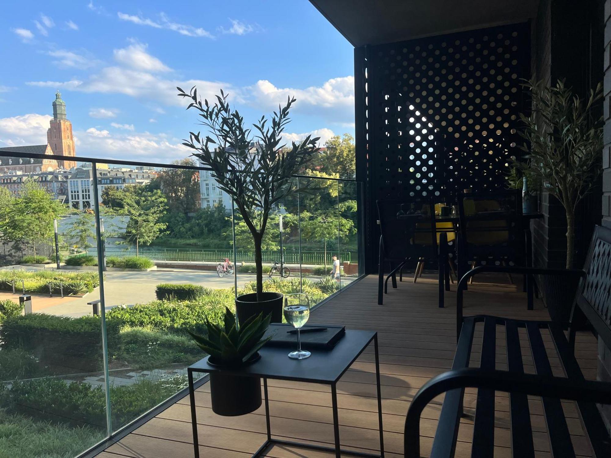 Apartament Z Tarasem I Widokiem Na Rzeke Wroapart-Pl - Apartment With Terrace And River View Wroapart ヴロツワフ エクステリア 写真